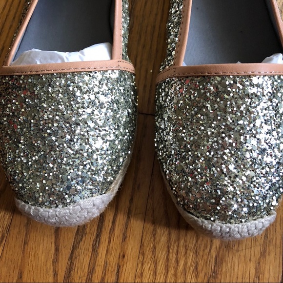 J Crew Emmeline glitter espadrilles 7 - Picture 3 of 6